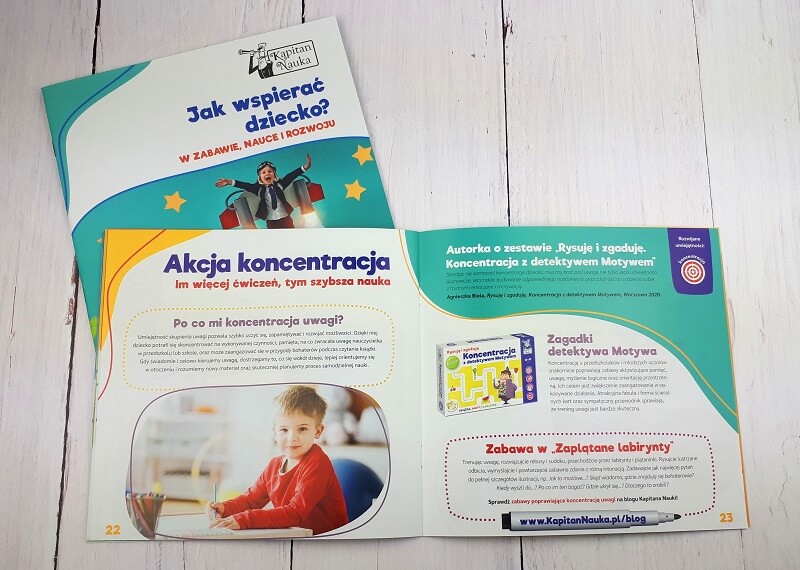 Poradnik „Kompetencje przyszłości. Jak rozwijać zdolności dziecka? - Kapitan Nauka